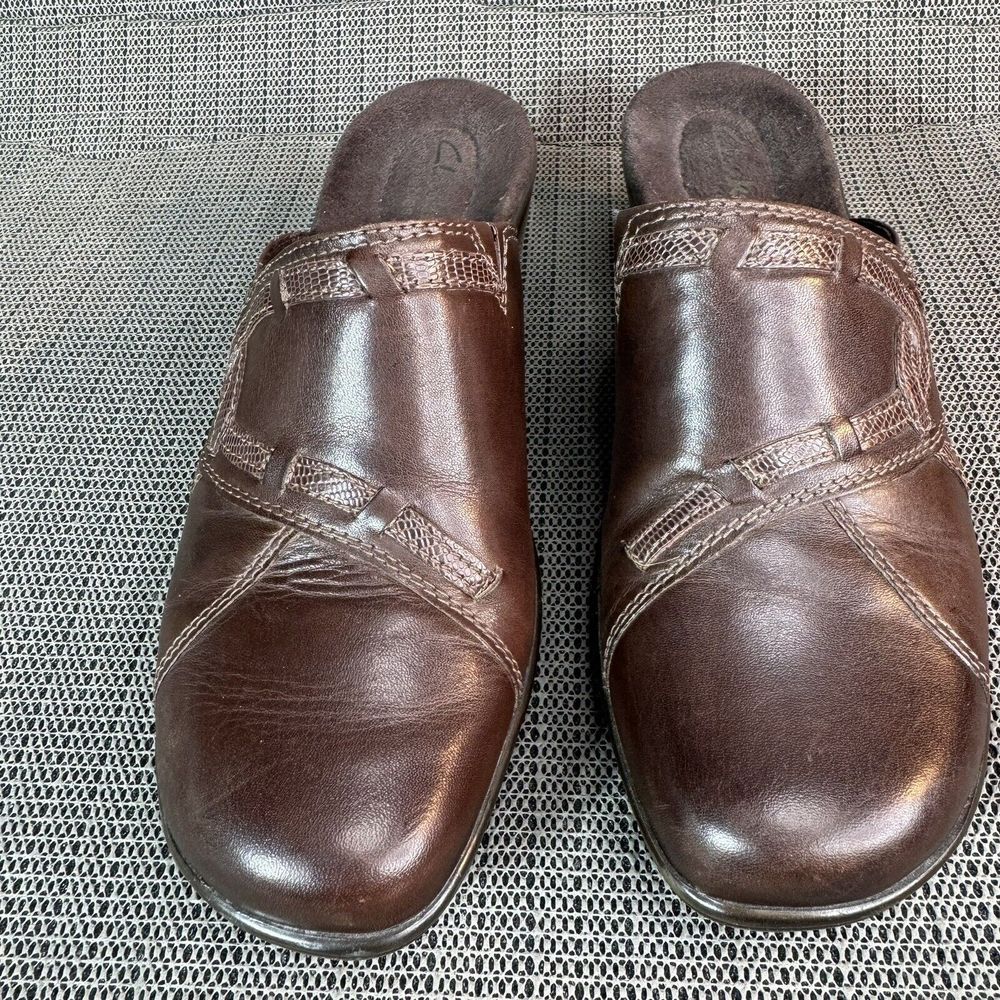 Clarks Women's Shoes Size 9m Bendables  Slip On Clog Mules 60614